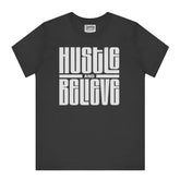 Hustle and Believe Graphic Printed T-Shirt product type